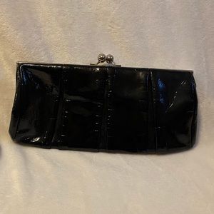 Express Black Clutch